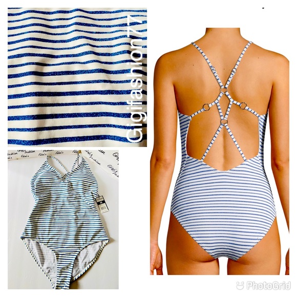 One-Piece Swimsuit with Plunge Back for Women from Vigoss - Picture 2 of 9